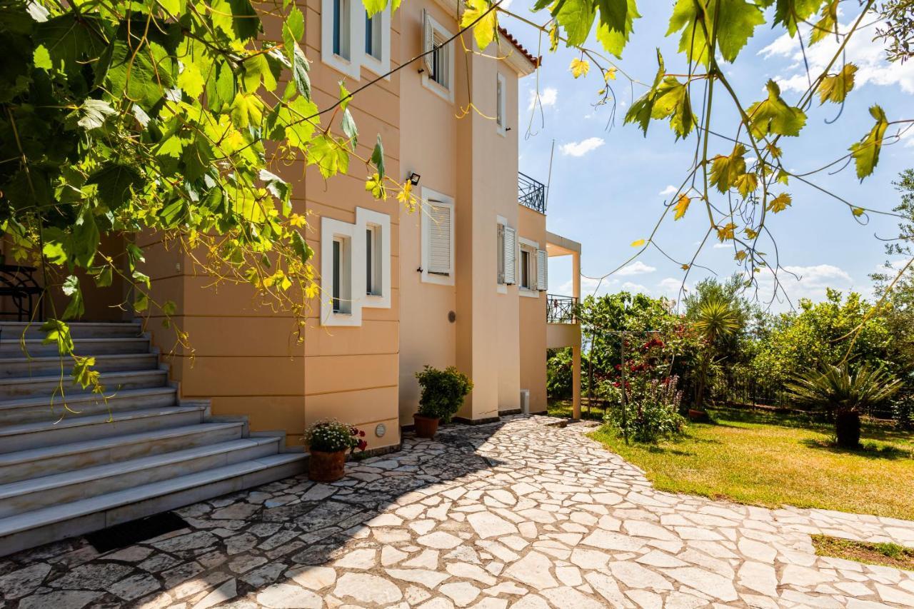 Verga Majestic Sunsets - Elegant & Secluded Retreat Kalamáta Kültér fotó